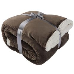 Плед Mobhaus Ankea Typ 1 205x220 (Brown) Thumb