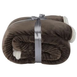 Плед Mobhaus Ankea Typ 1 205x220 (Brown) Thumb
