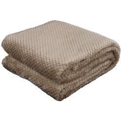 Плед Mobhaus Defana Typ 1 150x200 (Light Brown)