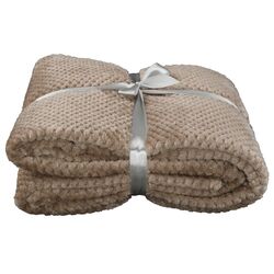 Плед Mobhaus Defana Typ 1 150x200 (Light Brown) Thumb