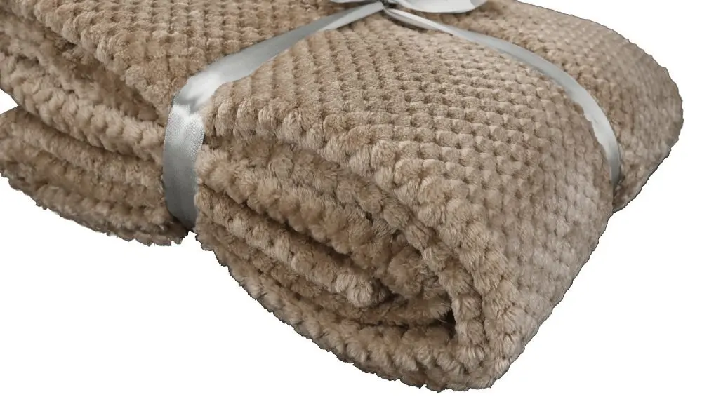 Плед Mobhaus Defana Typ 1 150x200 (Light Brown)