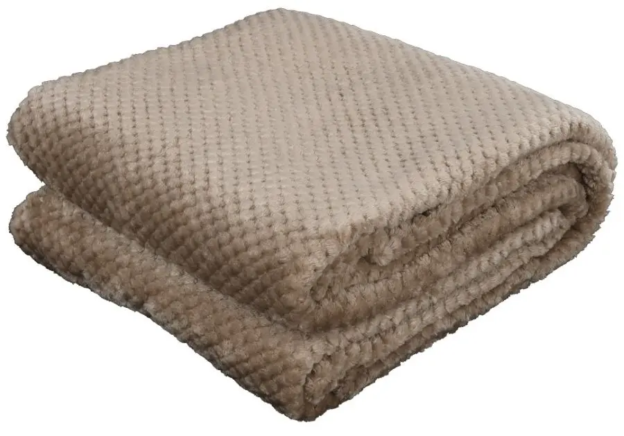Плед Mobhaus Defana Typ 1 150x200 (Light Brown)