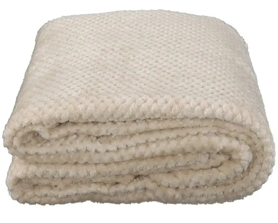 Плед Mobhaus Defana Typ 2 150x200 (Beige-Gray)