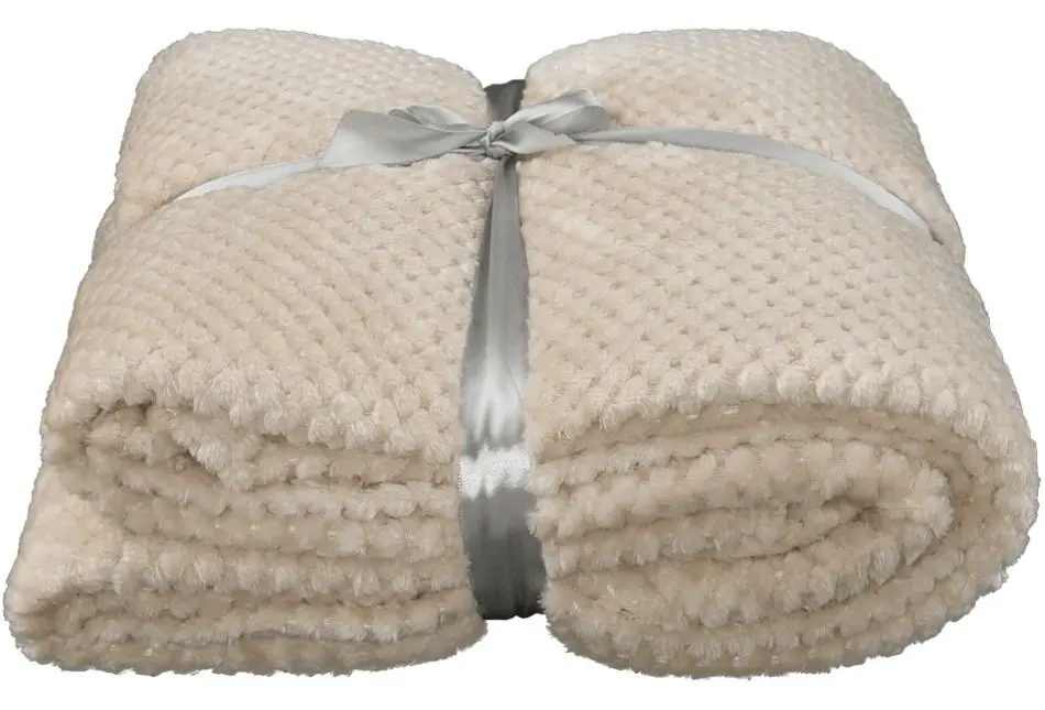 Плед Mobhaus Defana Typ 2 150x200 (Beige-Gray)