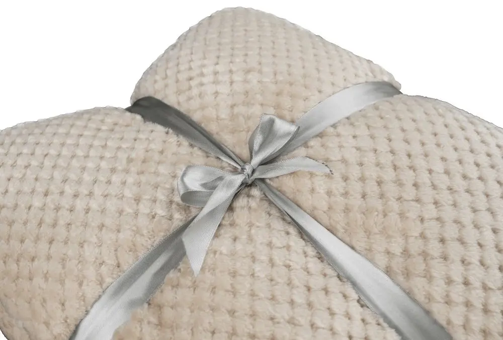 Плед Mobhaus Defana Typ 2 150x200 (Beige-Gray)