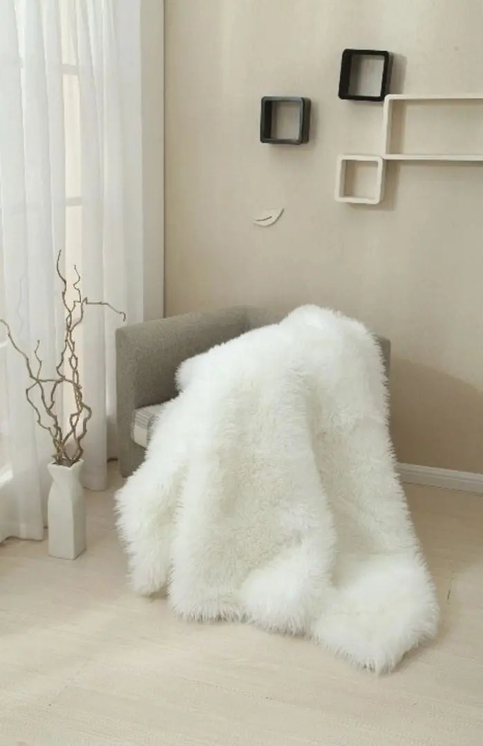 Плед Mobhaus Ebona Typ 1 150x180 (White)