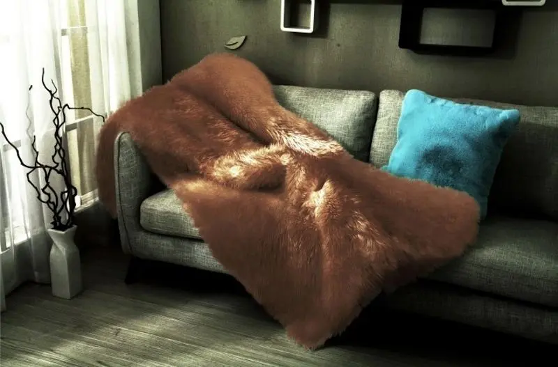 Плед Mobhaus Ebona Typ 3 150x170 (Brown)