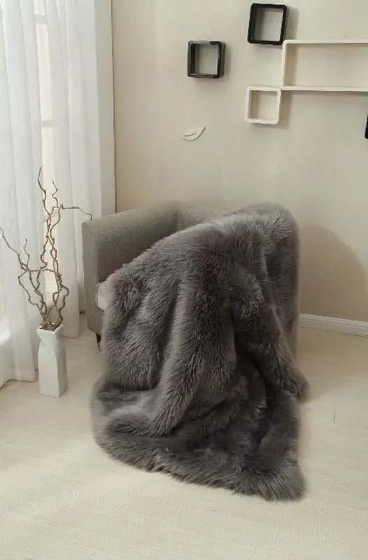 Плед Mobhaus Ebona Typ 5 150x180 (Gray)