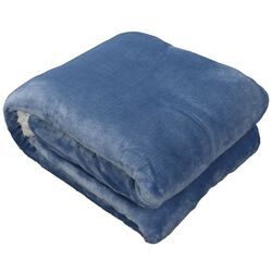 Плед Mobhaus Kasala Typ 1 127x152 (Gray-Blue)