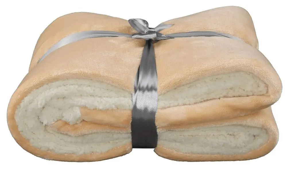 Плед Mobhaus Kasala Typ 2 127x152 (Beige)