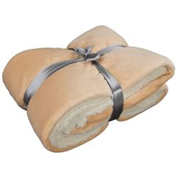 Плед Mobhaus Kasala Typ 2 127x152 (Beige) Thumb