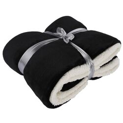 Плед Mobhaus Kasala Typ 3 127x152 (Black) Thumb