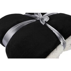 Плед Mobhaus Kasala Typ 3 127x152 (Black) Thumb