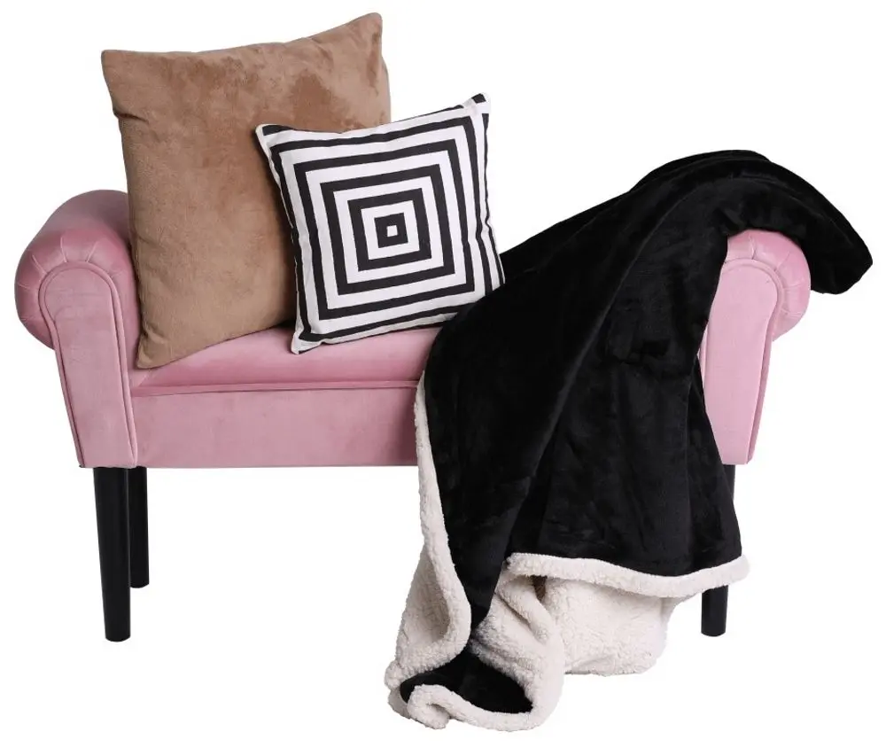 Плед Mobhaus Kasala Typ 3 127x152 (Black)