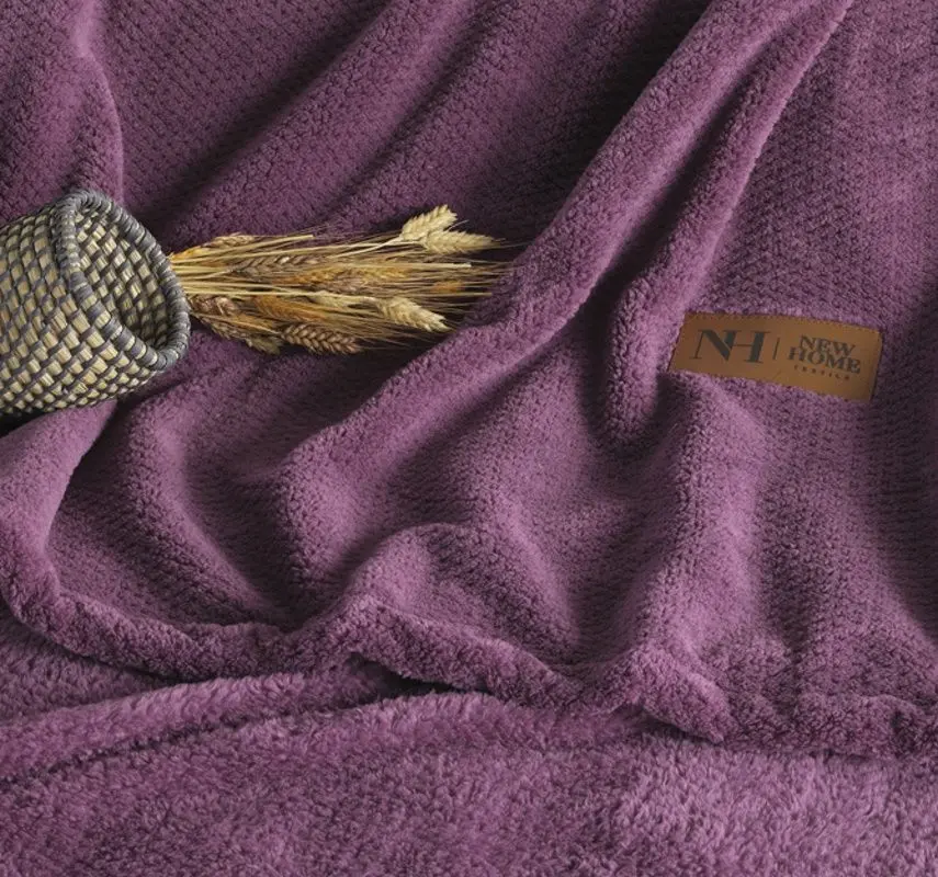Покрывало New Home Battaniye 200x220 (Purple)