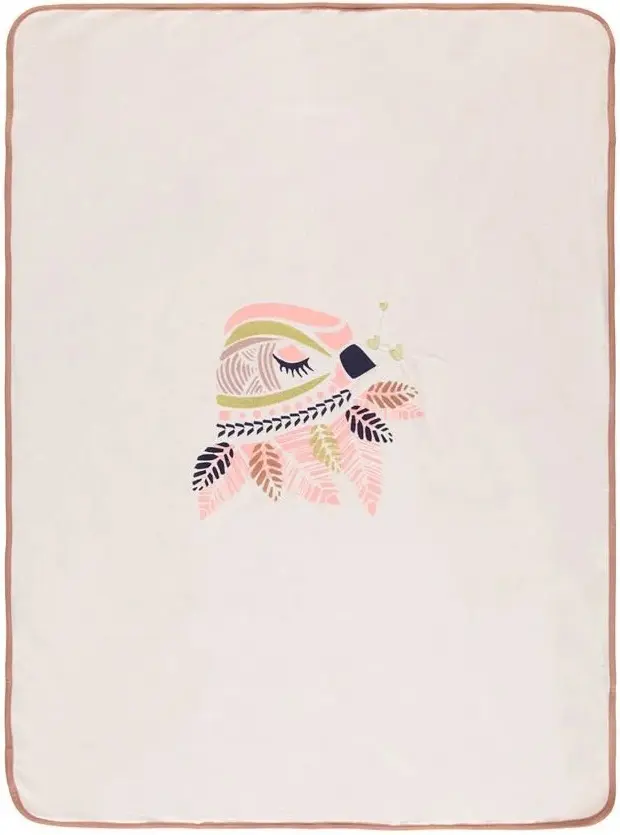 Плед Premaman Glitter Bird 110x80 (Pink)