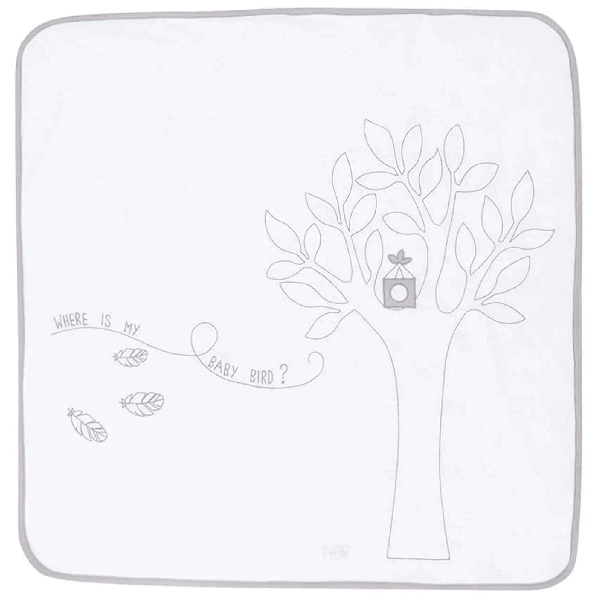 Плед Premaman Jersey 80x80 (White/Beige) - 2