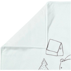 Плед Premaman Jersey Forest Animals 80x80 (White) Thumb