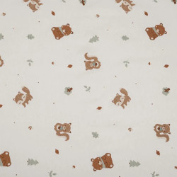 Плед Premaman King of Forest Ecru 80x110 (White) Thumb