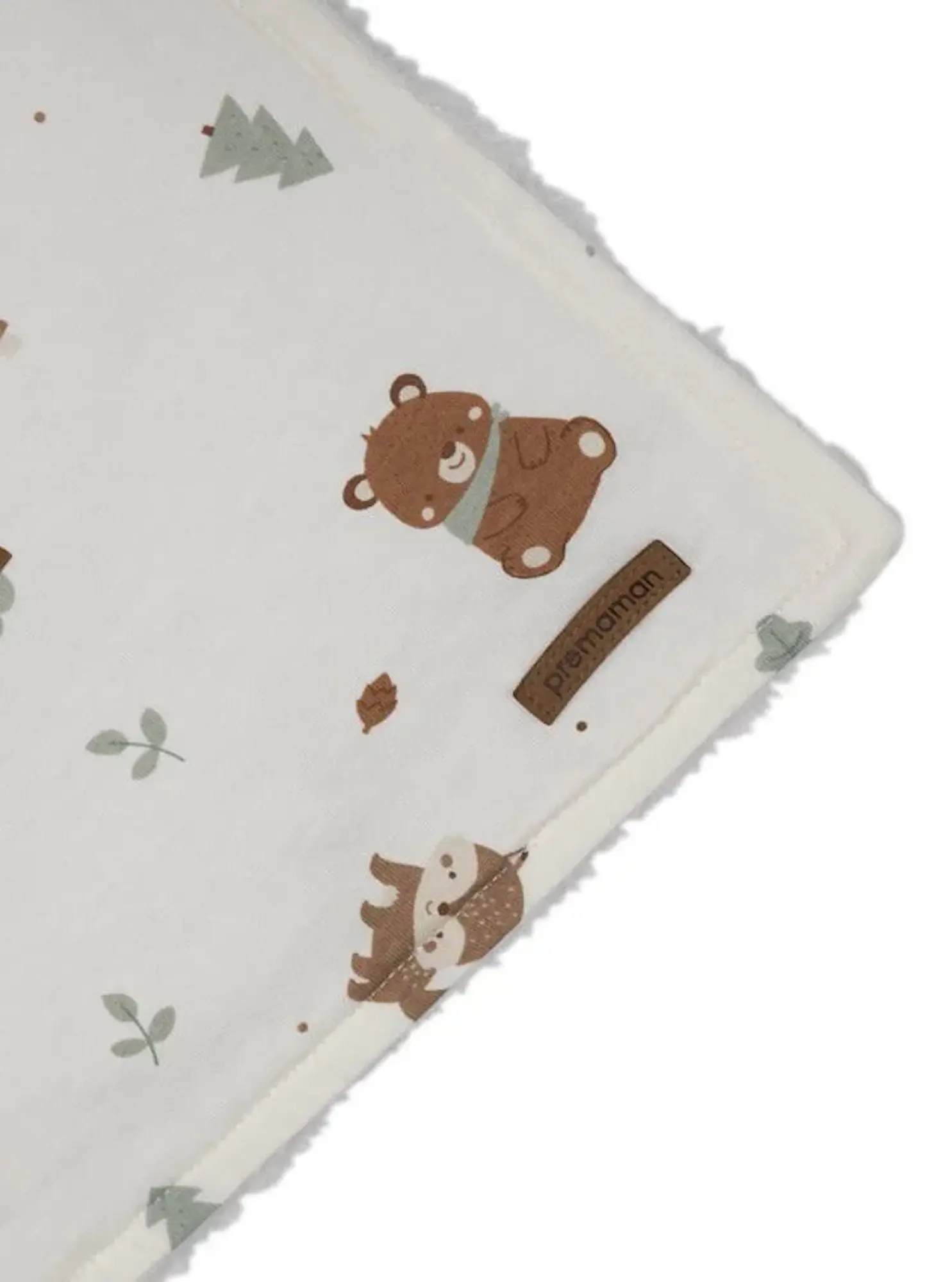 Плед Premaman King of Forest Ecru 80x110 (White) - 3