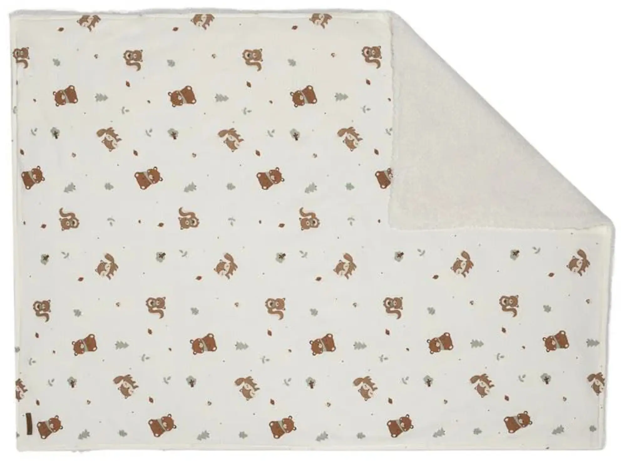 Плед Premaman King of Forest Ecru 80x110 (White) - 4