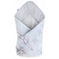 Конверт-плед Qmini Rabbit Night (Blue)