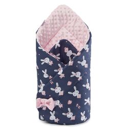 Плед Qmini Minky Wrap Dancer 80x80 (Pink/Blue)