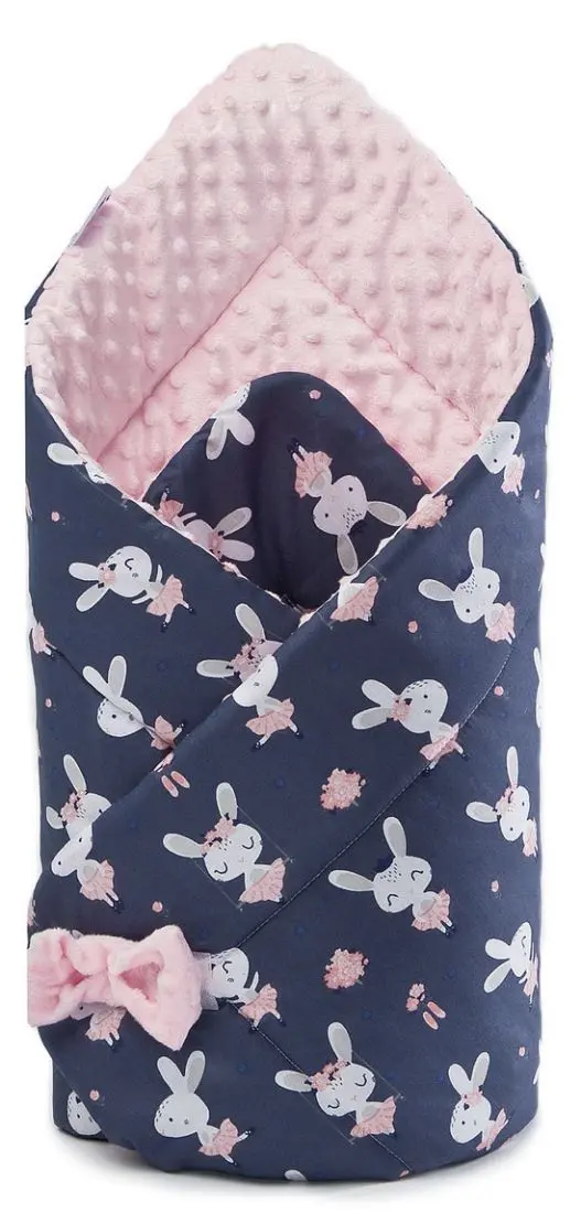 Плед Qmini Minky Wrap Dancer 80x80 (Pink/Blue)