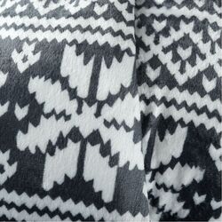 Плед Tempo Kondela Sweet Home Malena 150x200 (Black/White) Thumb