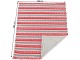 Patura Tempo Kondela Sweet Home Renife 150x200 (Red/White/Black)