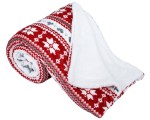 Patura Tempo Kondela Sweet Home Samante 150x200 (Red/White)