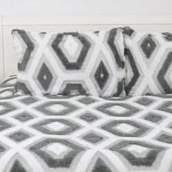 Cuvertura + 2 fete de perna Tep Boho 220x240 (Light Grey) Thumb