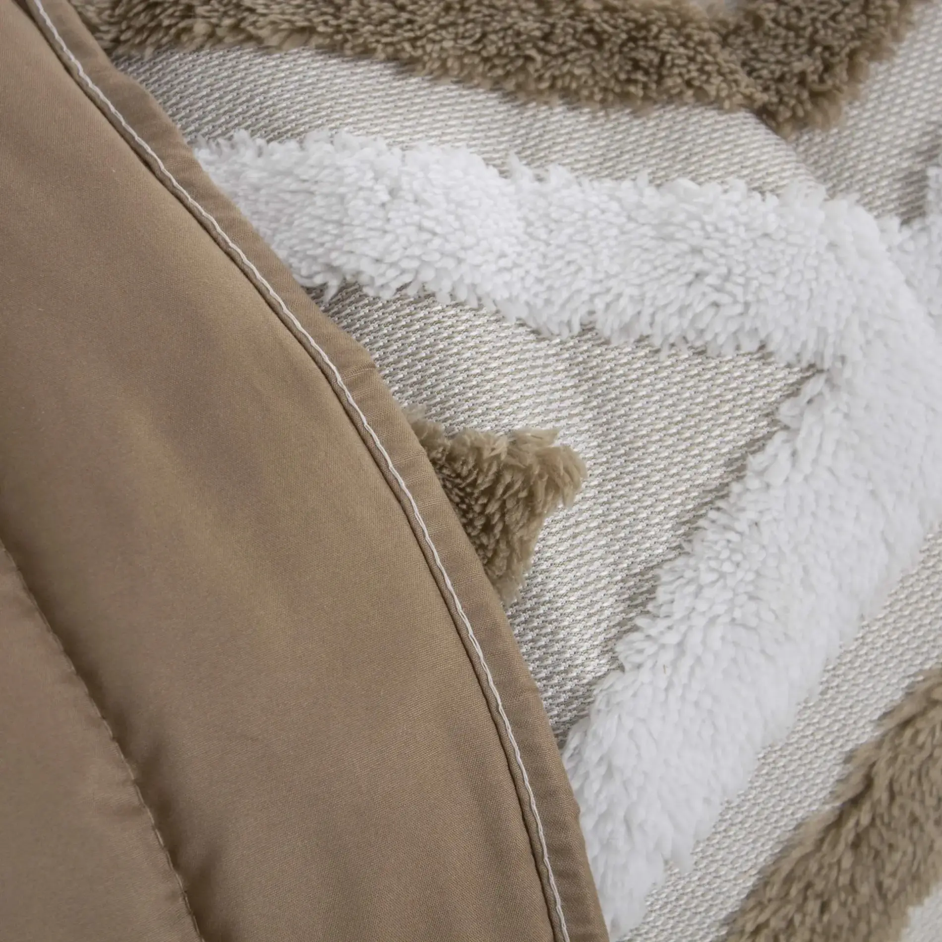 Cuvertura Tep Boho 220x240 (Beige) - 4