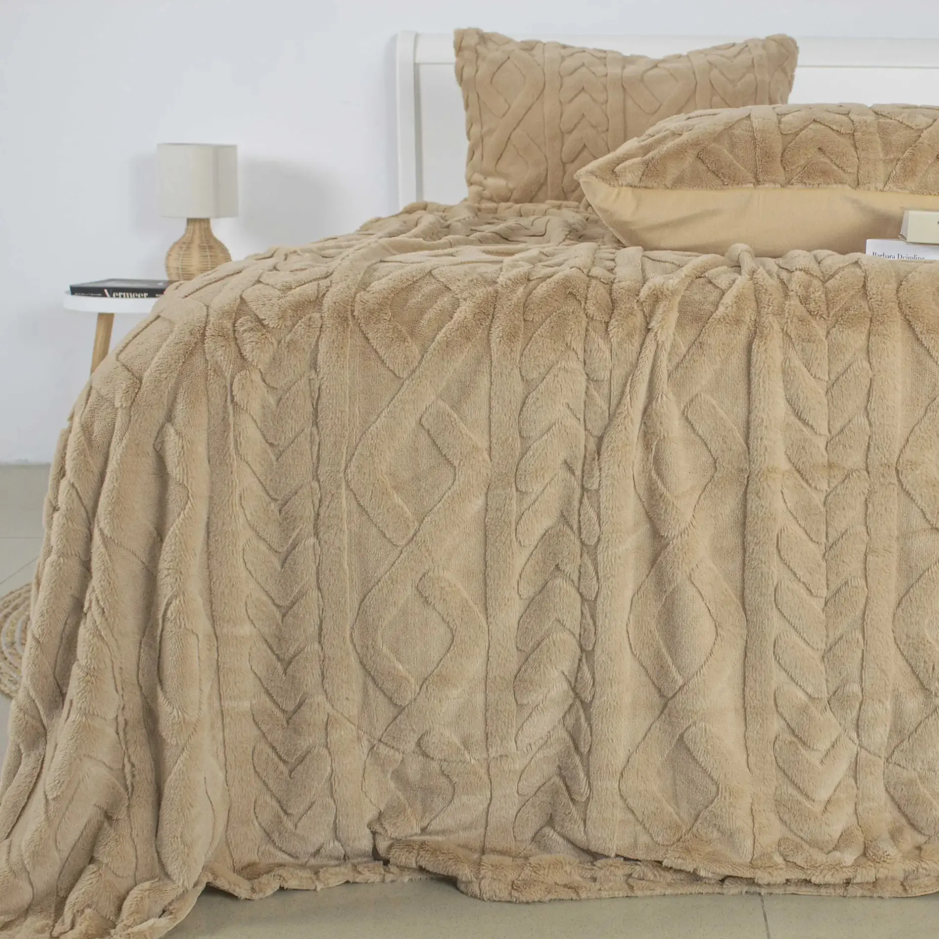 Cuvertura Tep Soft Angora 240x260 (Beige) - 2