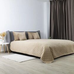 Cuvertura Tep Velour 220x240 (Gold Beige) Thumb