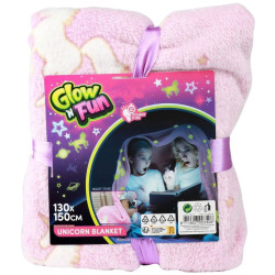 Плед со светящимися элементами Toi-Toys Unicorn 35563A (Pink) Thumb