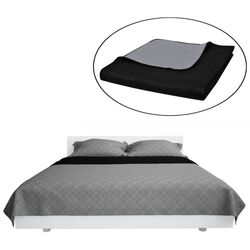 Cuvertura VidaXL 130883 170x210 (Black/Grey) Thumb