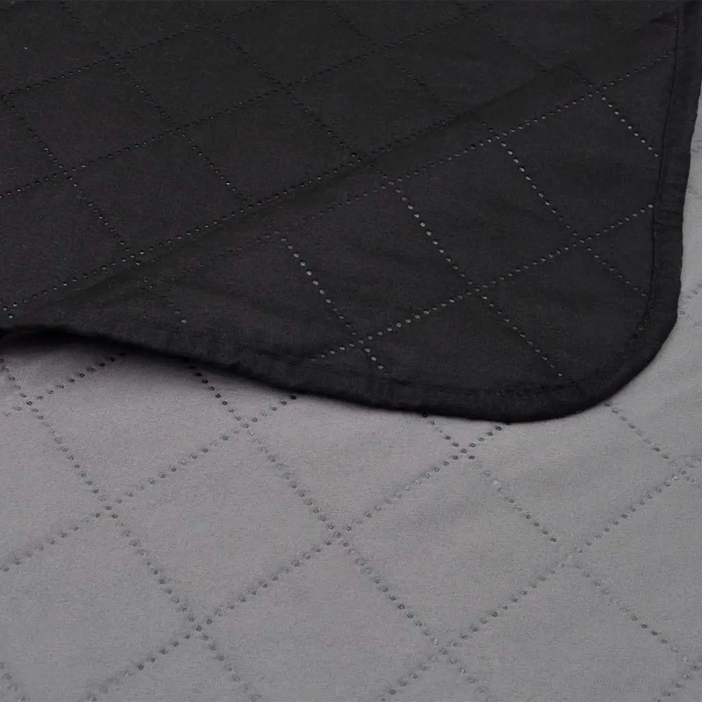 Cuvertura VidaXL 130884 220x240 (Black/Grey) - 2