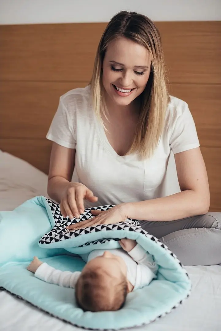 Плед 3в1 Womar Zaffiro Crocodile AN-BWZF-05CR (Turquoise/Black) - 5