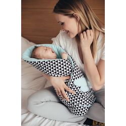 Плед 3в1 Womar Zaffiro Crocodile AN-BWZF-05CR (Turquoise/Black) Thumb