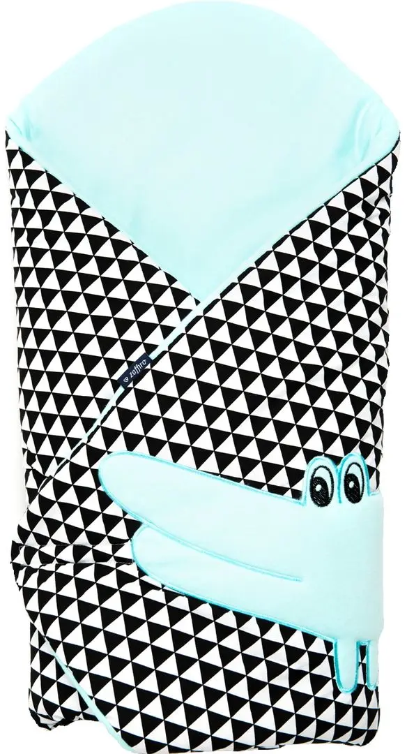 Плед 3в1 Womar Zaffiro Crocodile AN-BWZF-05CR (Turquoise/Black)