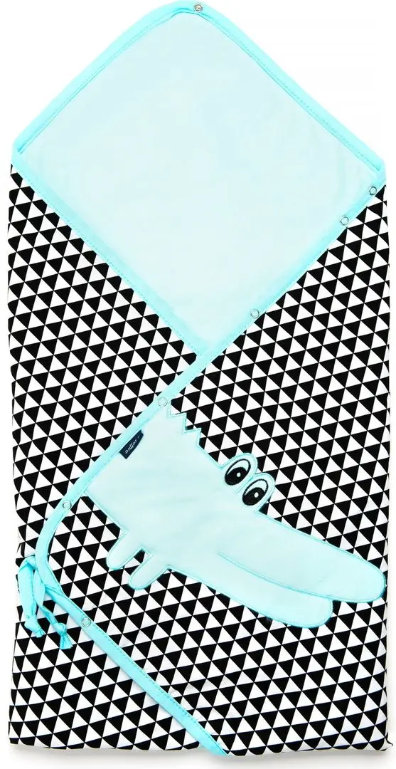 Paturica 3in1 Womar Zaffiro Crocodile (Turquoise/Black) - 2