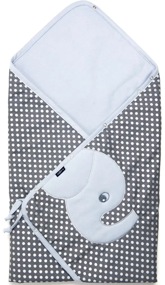 Paturica 3in1 Womar Zaffiro Elephant (Grey/Blue) - 2