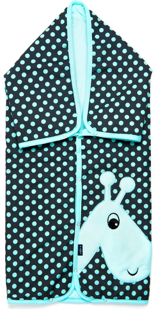 Paturica 3in1 Womar Zaffiro Giraffe (Turquoise/Grey)