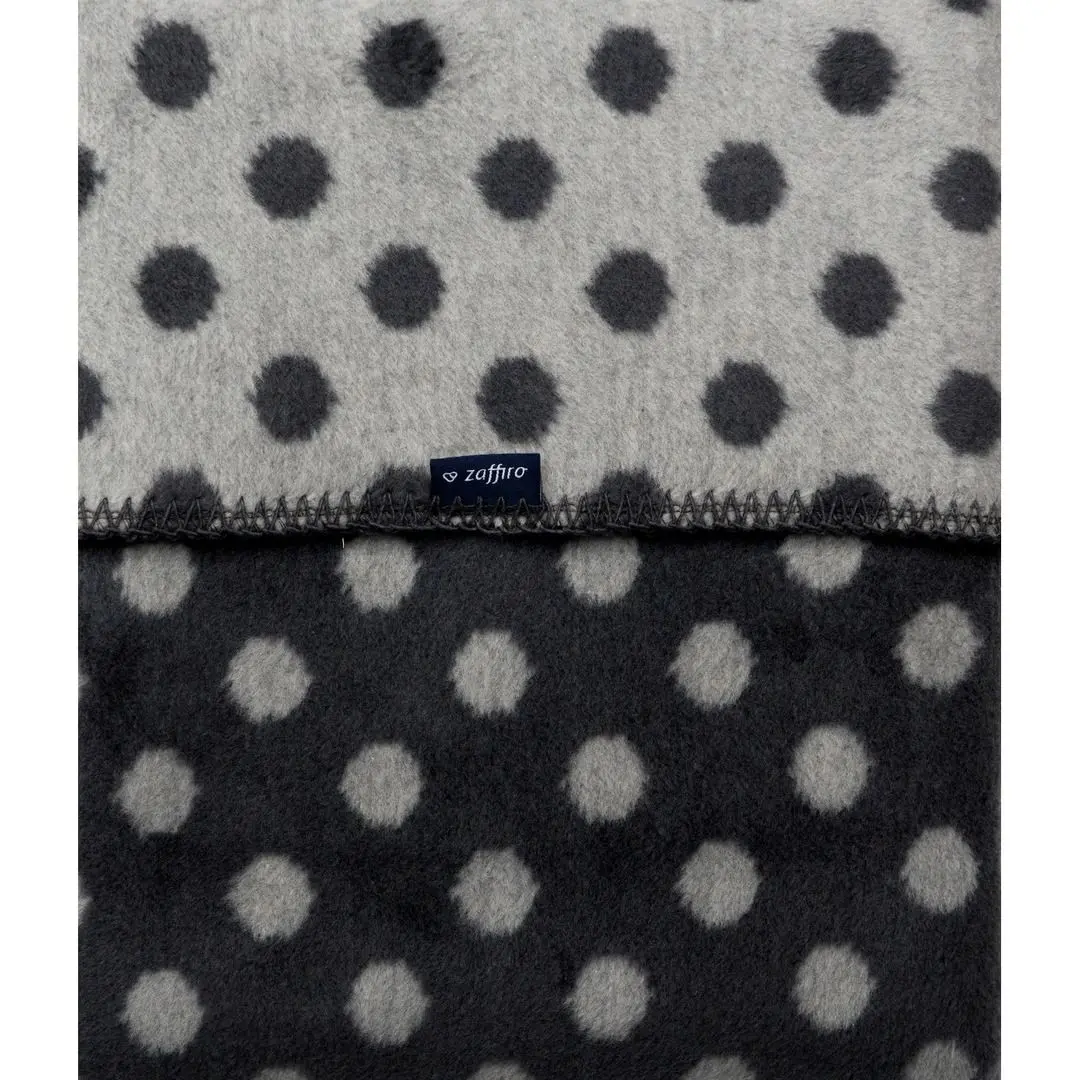 Плед Womar Zaffiro Dots B3405057 75x100 (Dark Gray/Light Gray) - 2