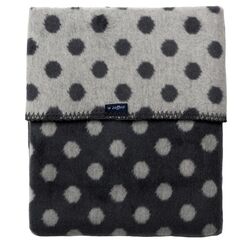 Плед Womar Zaffiro Dots B3405057 75x100 (Dark Gray/Light Gray)