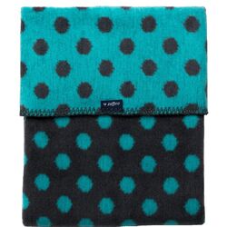 Paturica Womar Zaffiro Dots B3405057 75x100 (Dark Gray/Turquoise)