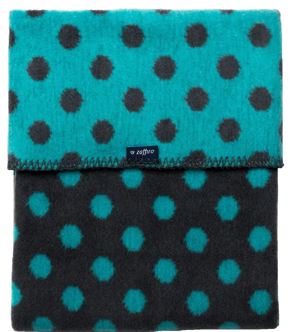 Paturica Womar Zaffiro Dots B3405057 75x100 (Dark Gray/Turquoise)