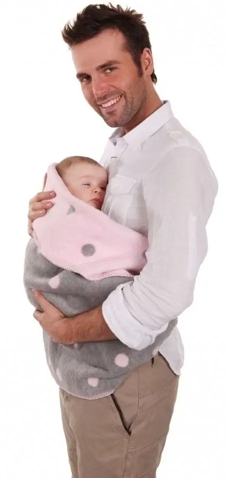 Paturica Womar Zaffiro Dots B3405057 75x100 (Pink/Gray) - 3