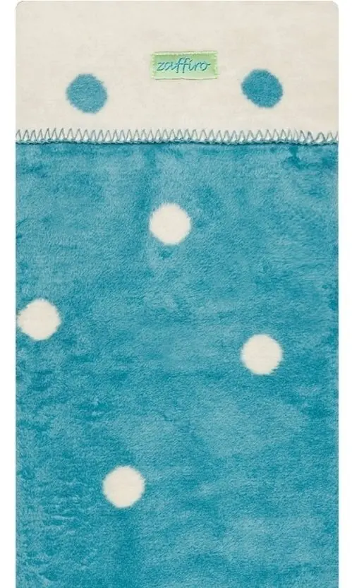 Paturica Womar Zaffiro Dots B3405057 75x100 (Turquoise/Beige)